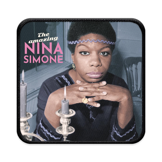 Nina Simone Square Iron-on Patch