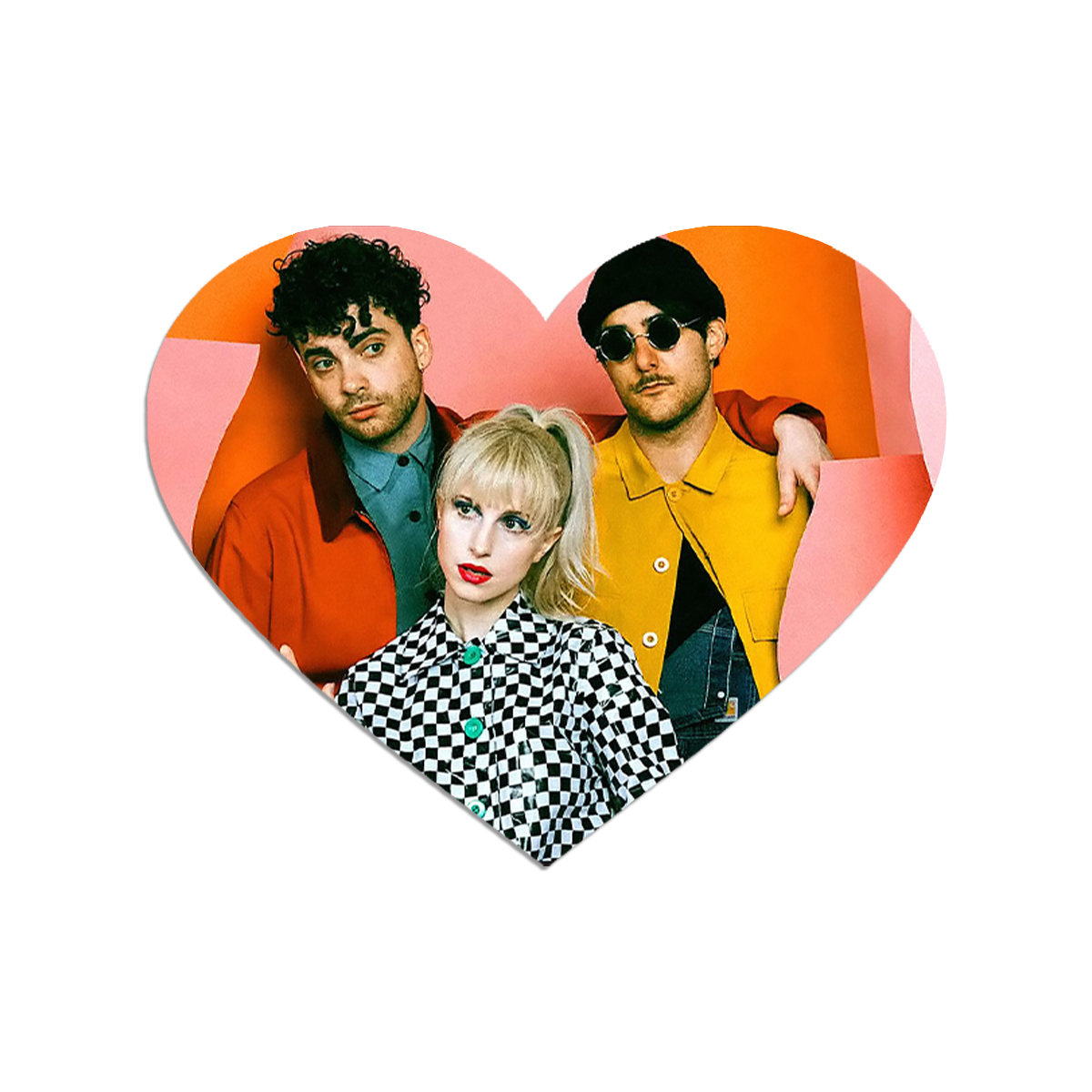 Paramore Heart Sticker