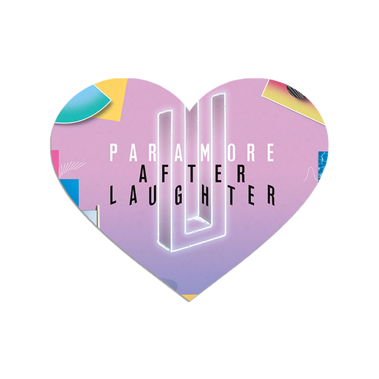 After Laughter Heart Sticker