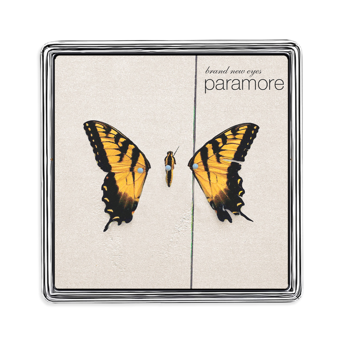 Brand New Eyes Square Lapel Pin