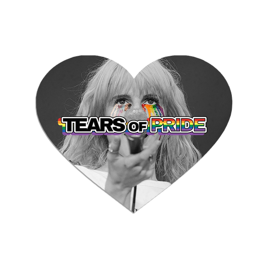 Tears of Pride Heart Sticker