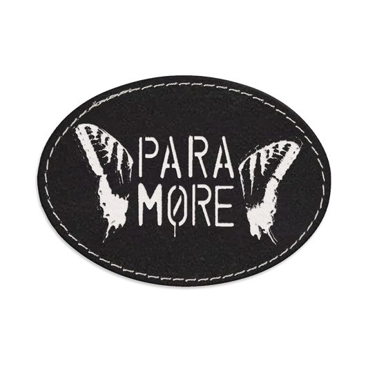 Paramore Oval Engraved Patch