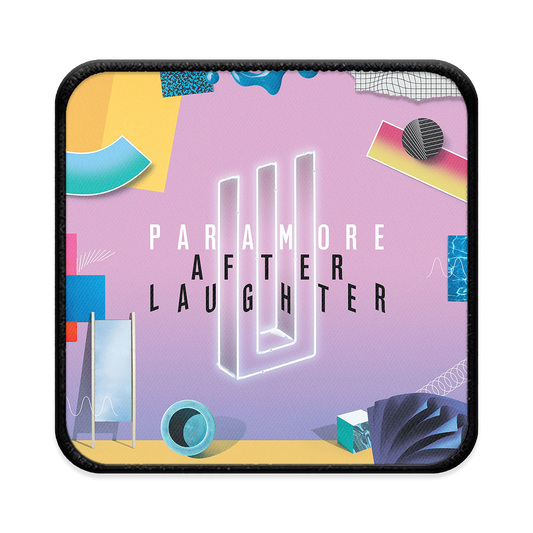 After Laughter Square Iron-on Patch