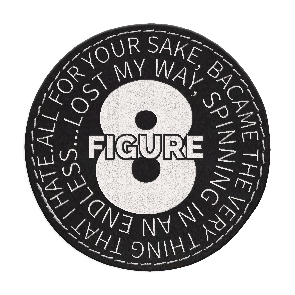 Figure 8 Circle Engraved Patch