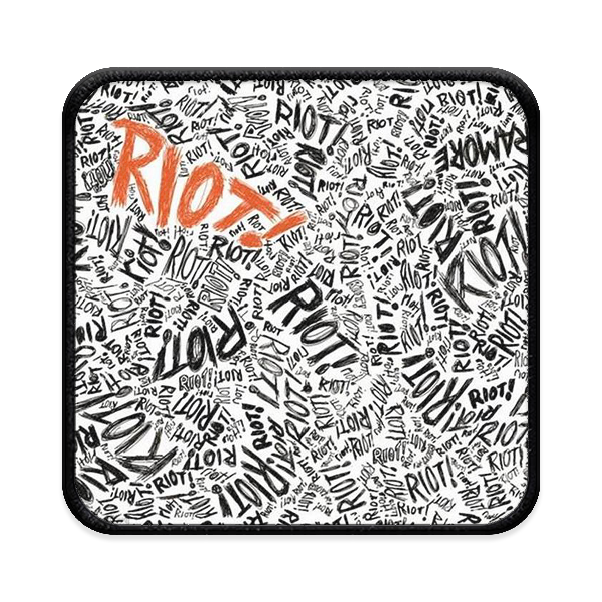 RIOT! Square Iron-on Patch