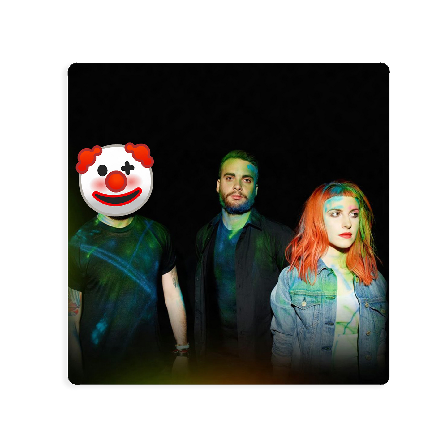 Paramore Square Sticker