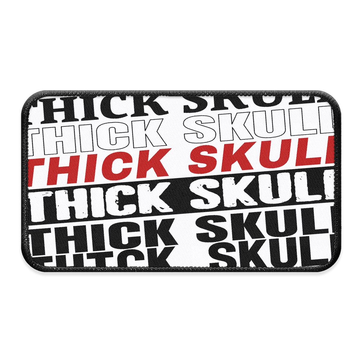 Thick Skull XL Iron-on Patch