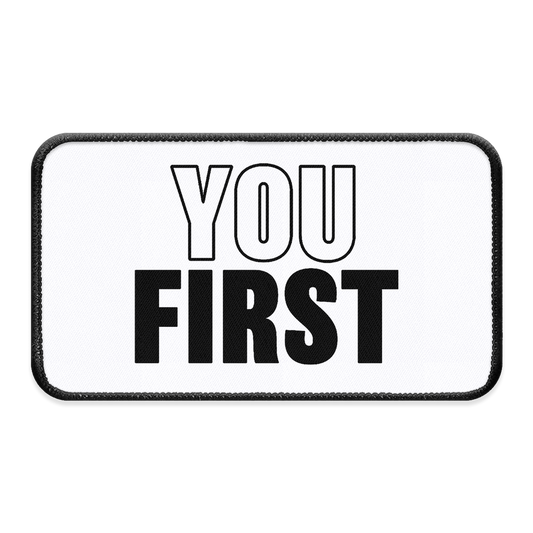 You First XL Iron-on Patch