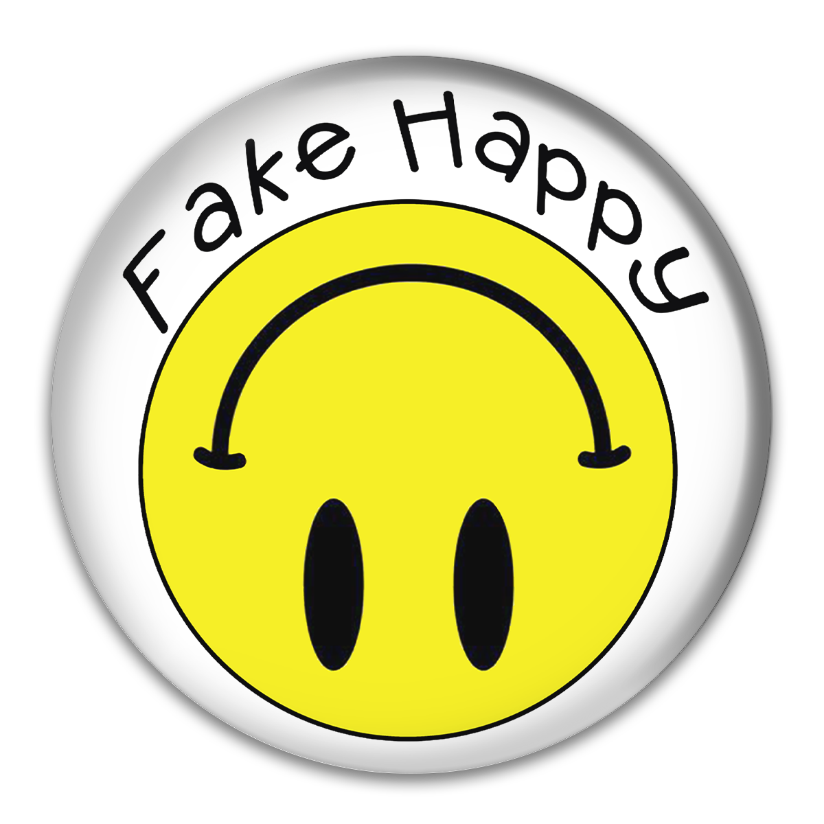 Fake Happy Button