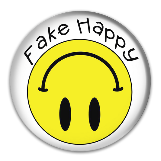 Fake Happy Button