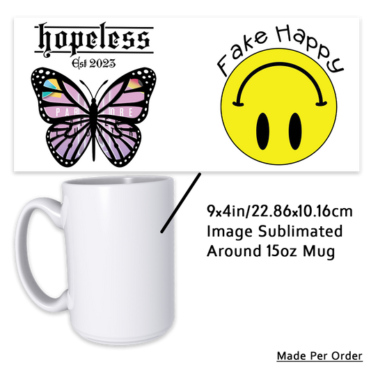 Fake Happy 15oz Mug