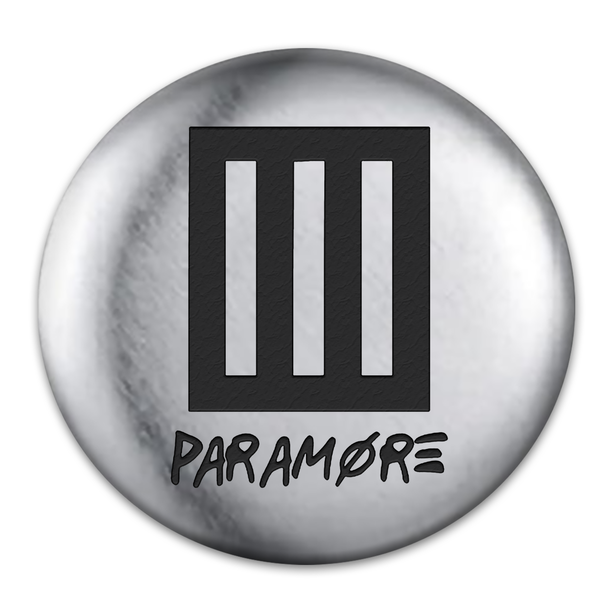 Paramore Engraved Button