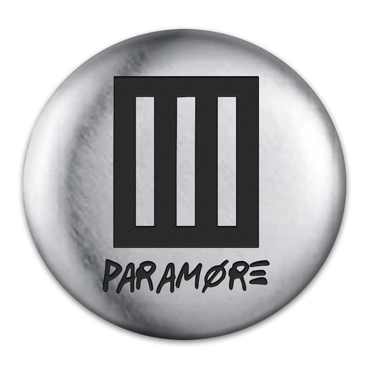 Paramore Engraved Button