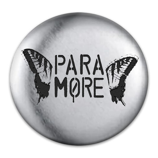 Paramore Engraved Button