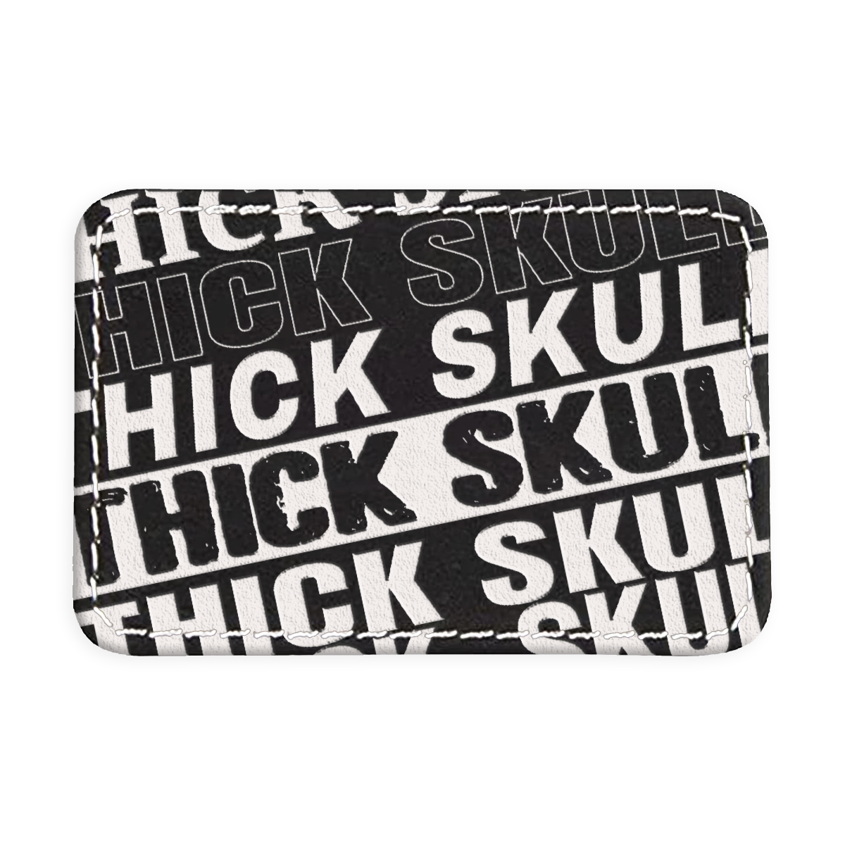 Thick Skull Engraved Patch