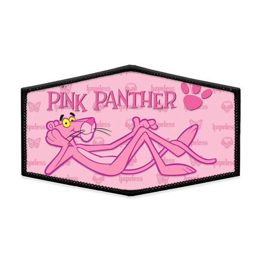 Pink Panther Hexagon Iron-on Patch