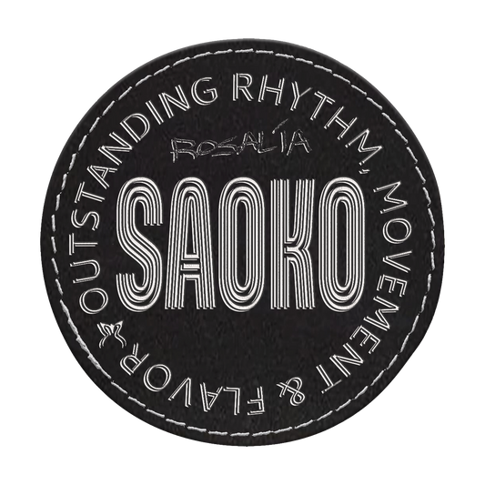 Saoko Circle Engraved Patch