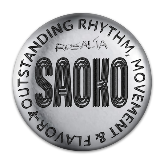 Saoko Engraved Button