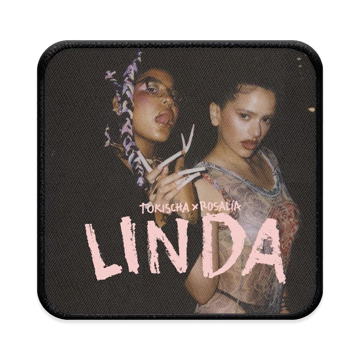 Linda Square Iron-on Patch