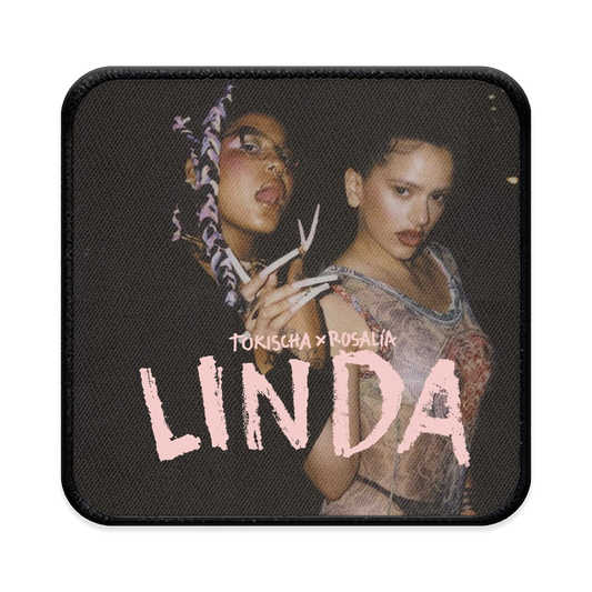 Linda Square Iron-on Patch