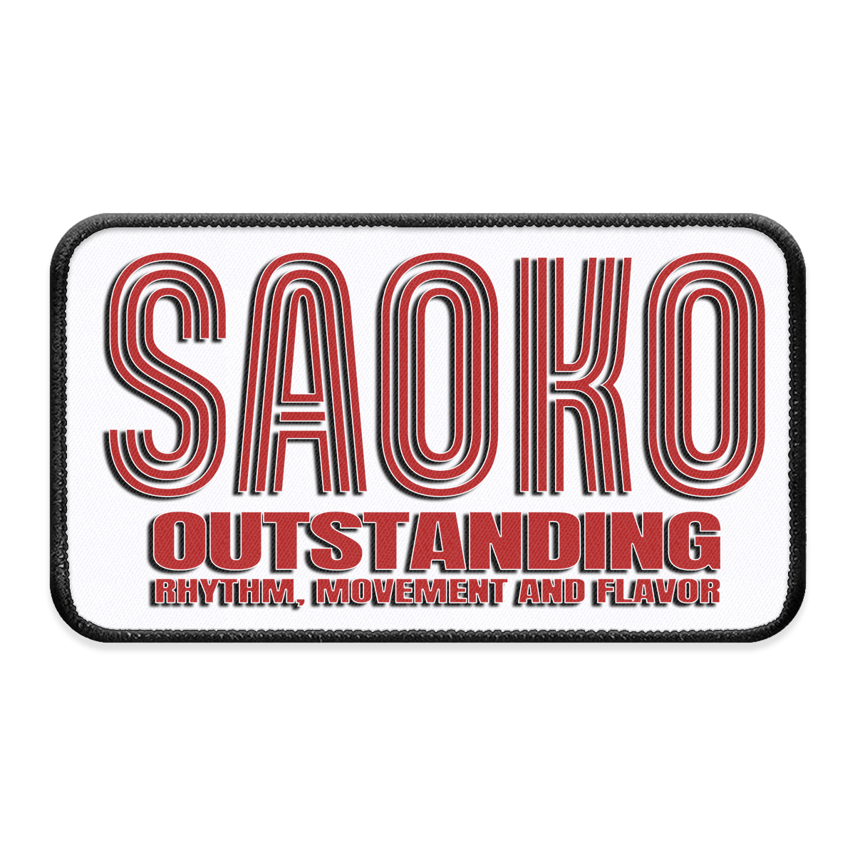 Saoko XL Iron-on Patch