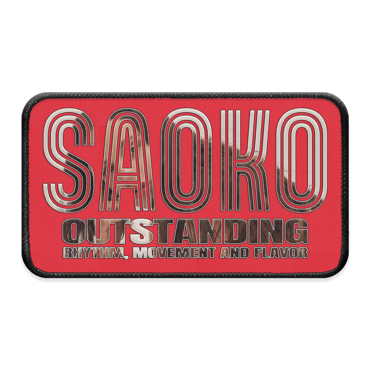 Saoko XL Iron-on Patch