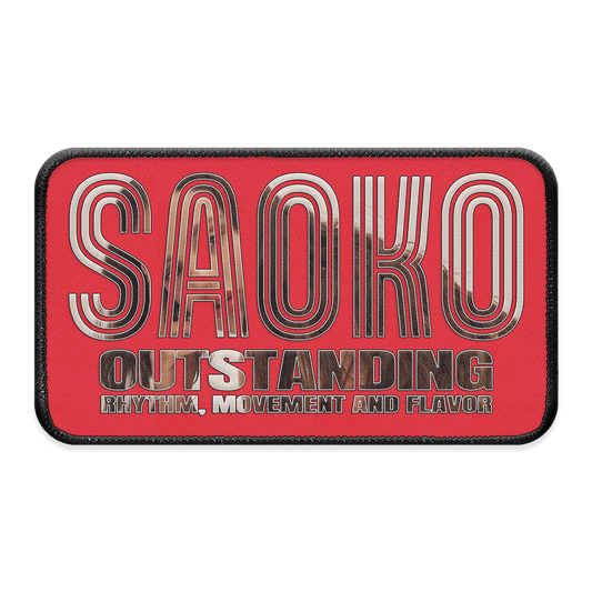 Saoko XL Iron-on Patch