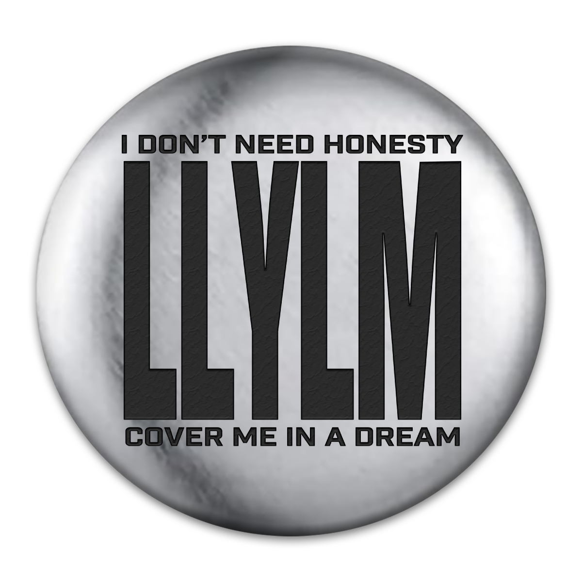 LLYLM Engraved Button