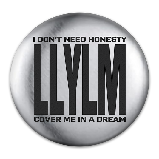 LLYLM Engraved Button