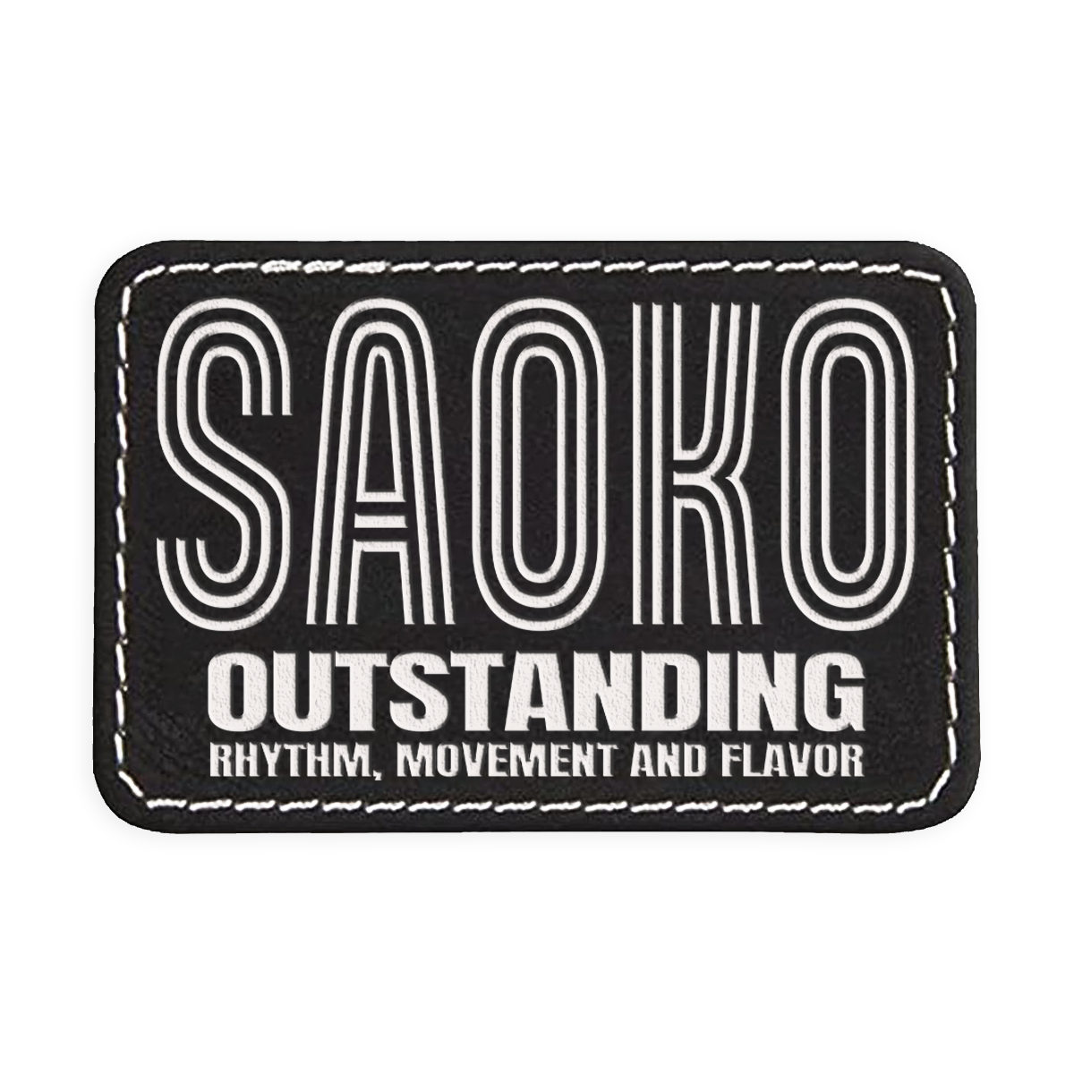 Saoko Engraved Patch