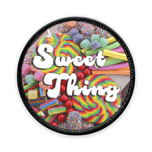 Sweet Thing Circle Iron-on Patch