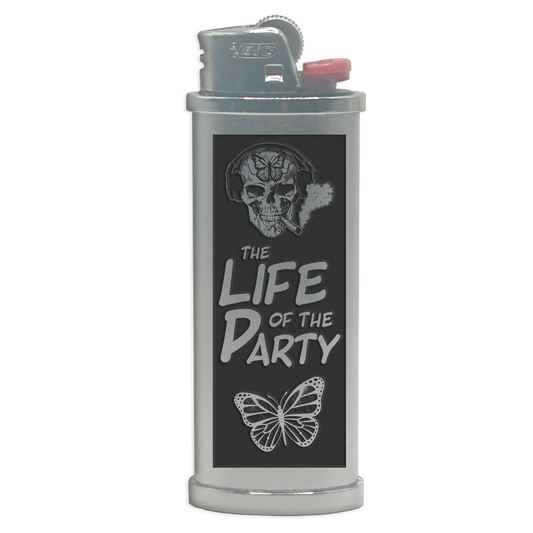 The Life of the Party Engraved Lighter