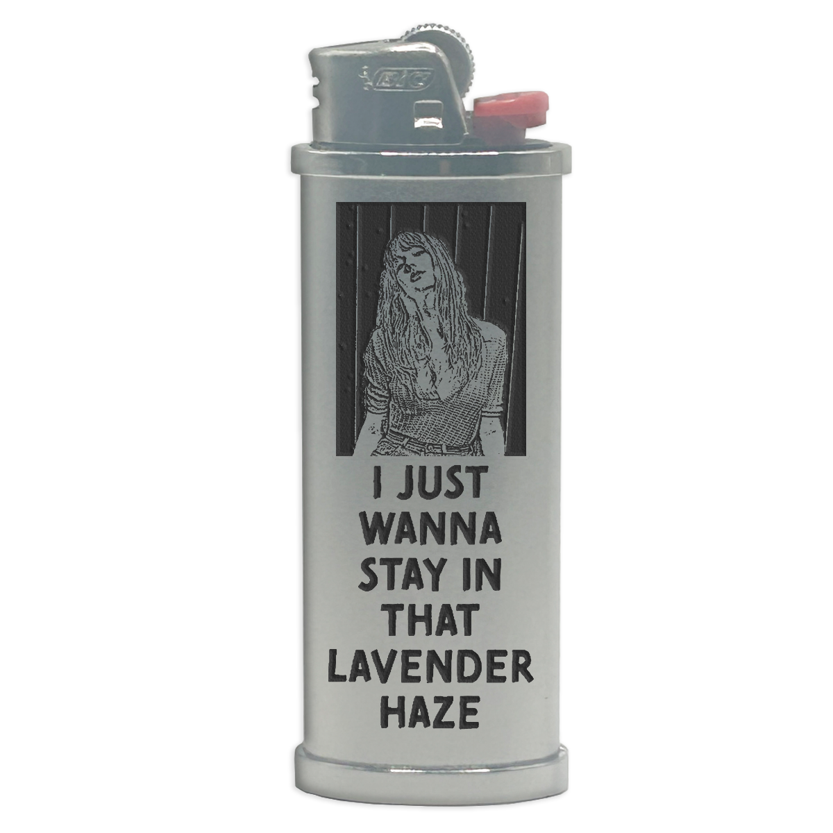 Lavender Haze Engraved Lighter