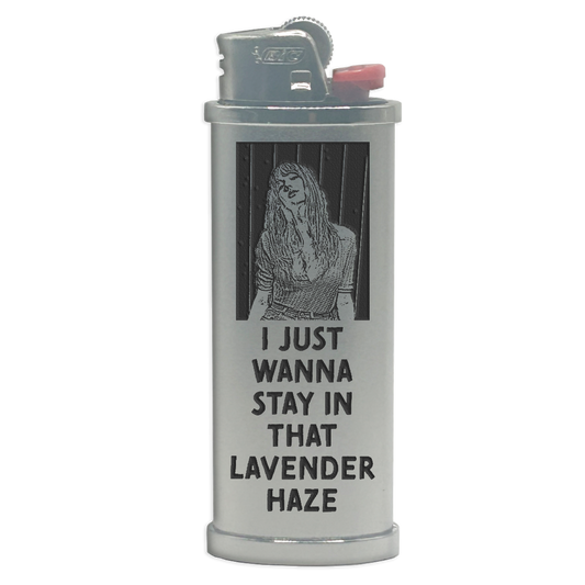 Lavender Haze Engraved Lighter