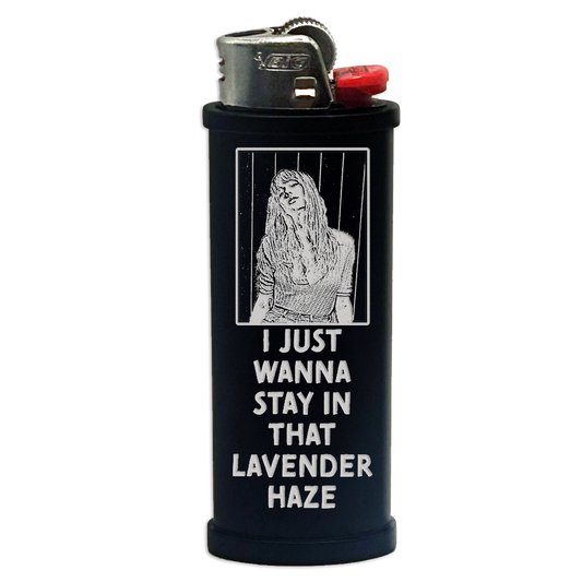 Lavender Haze Engraved Lighter