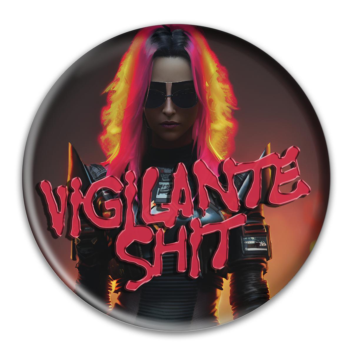 Vigilante Shit Button