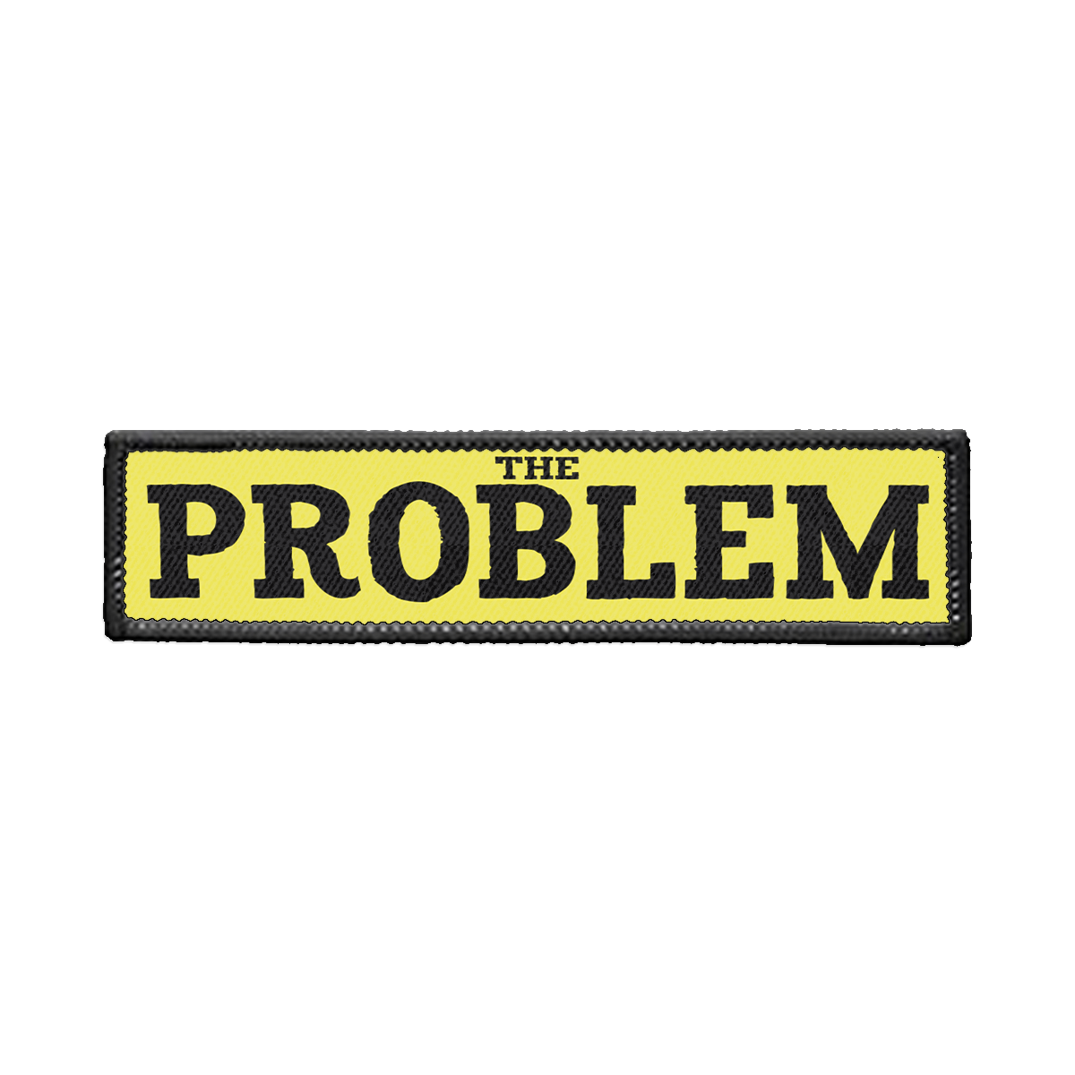 The Problem Strip Iron-on Patch