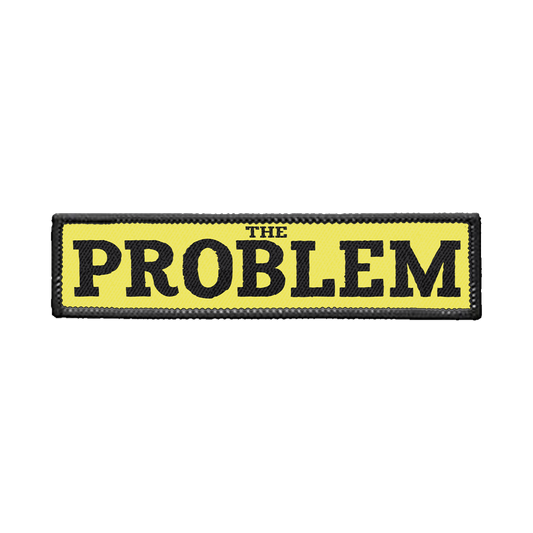 The Problem Strip Iron-on Patch