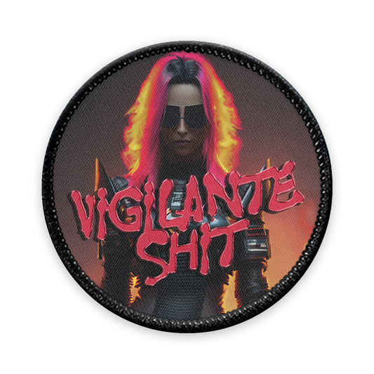 Vigilante Shit Circle Iron-on Patch