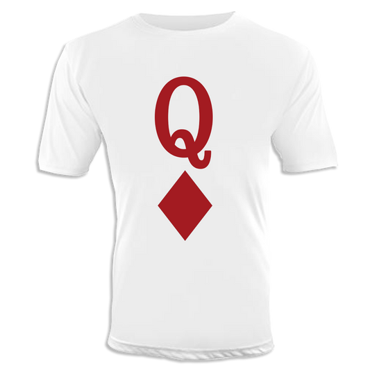 Q of Diamonds Tat Unisex T-Shirt