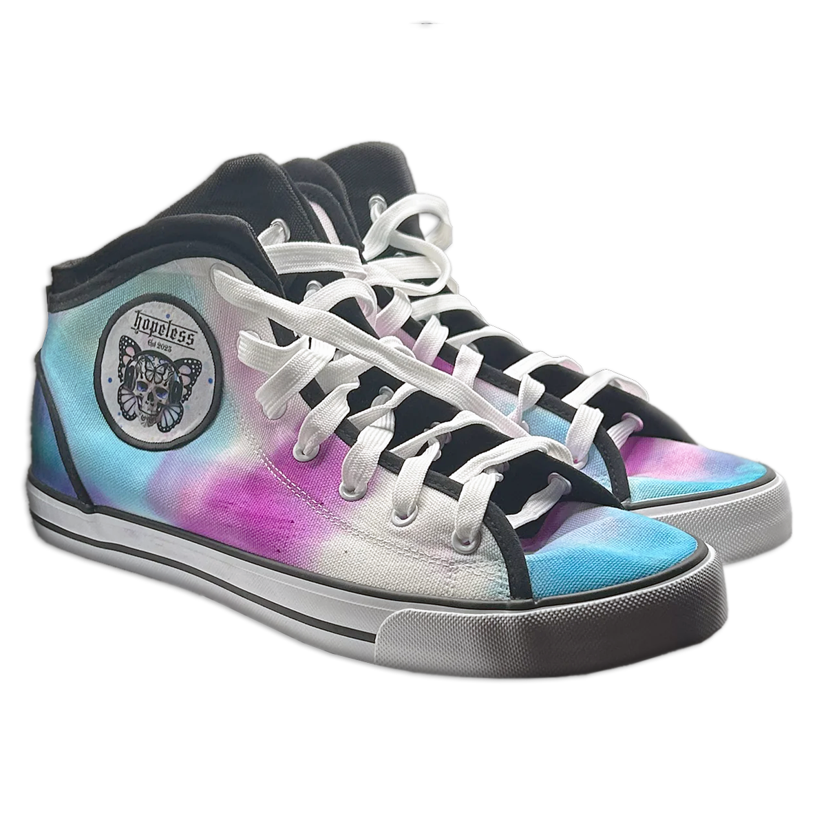 Tie-Dye Unisex High-Top Sneakers