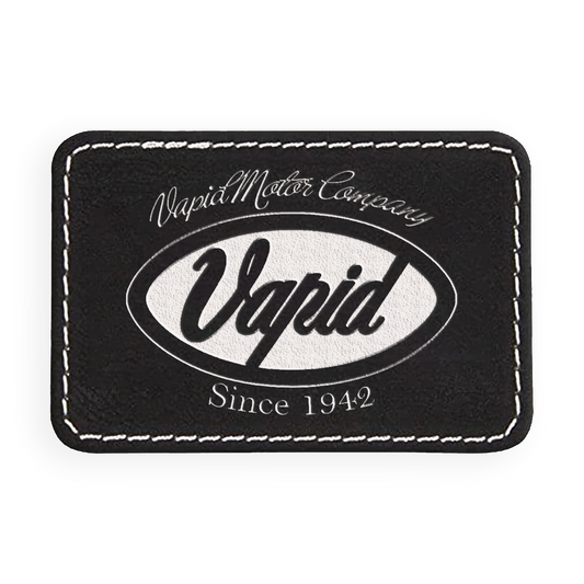 Vapid Motors Engraved Patch