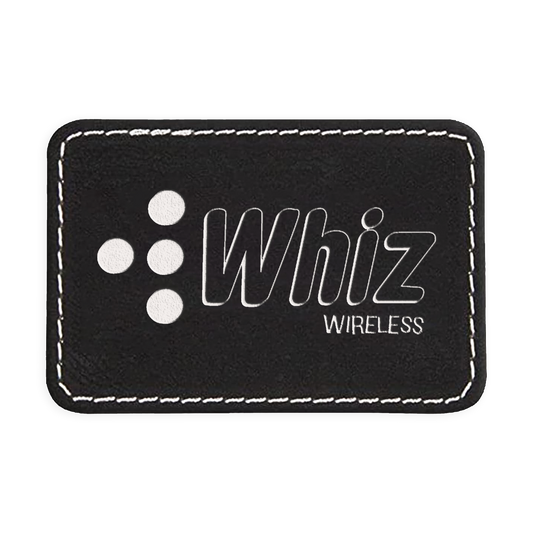 Whiz Wireless Engraved Patch