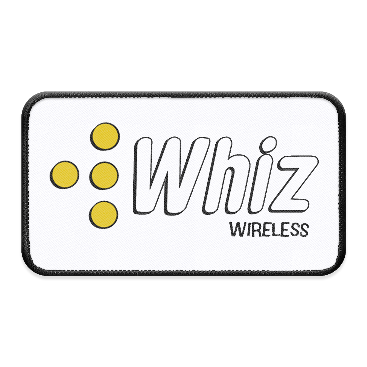 Whiz XL Iron-on Patch