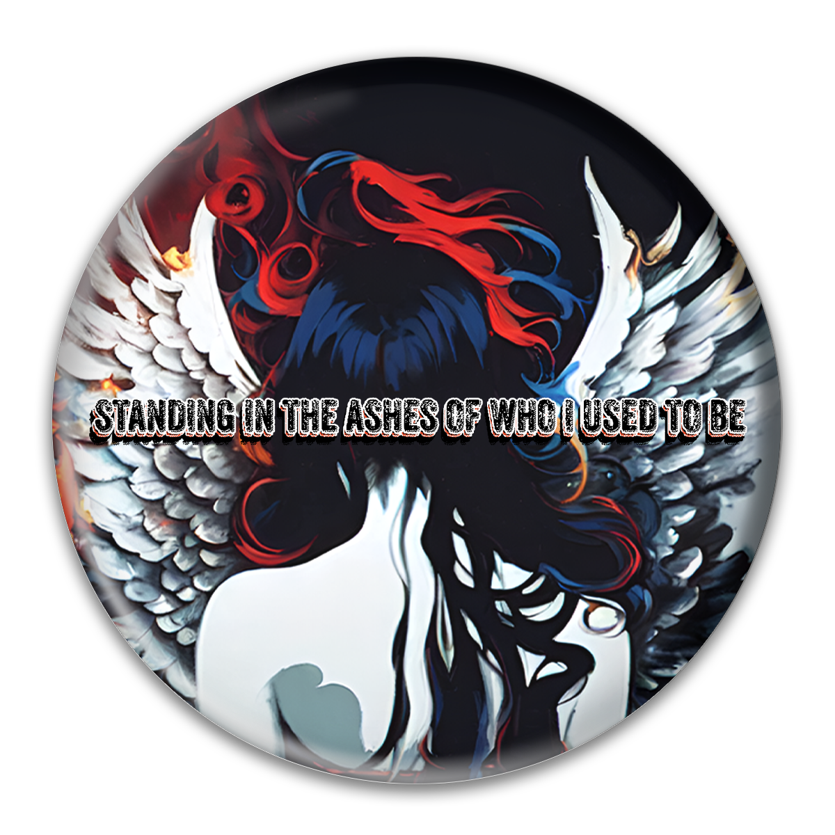 Angel on Fire Button