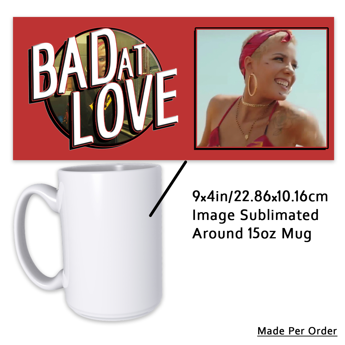 Bad at Love 15oz Mug