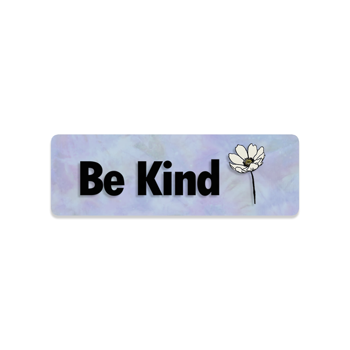 Be Kind 3x1 Sticker