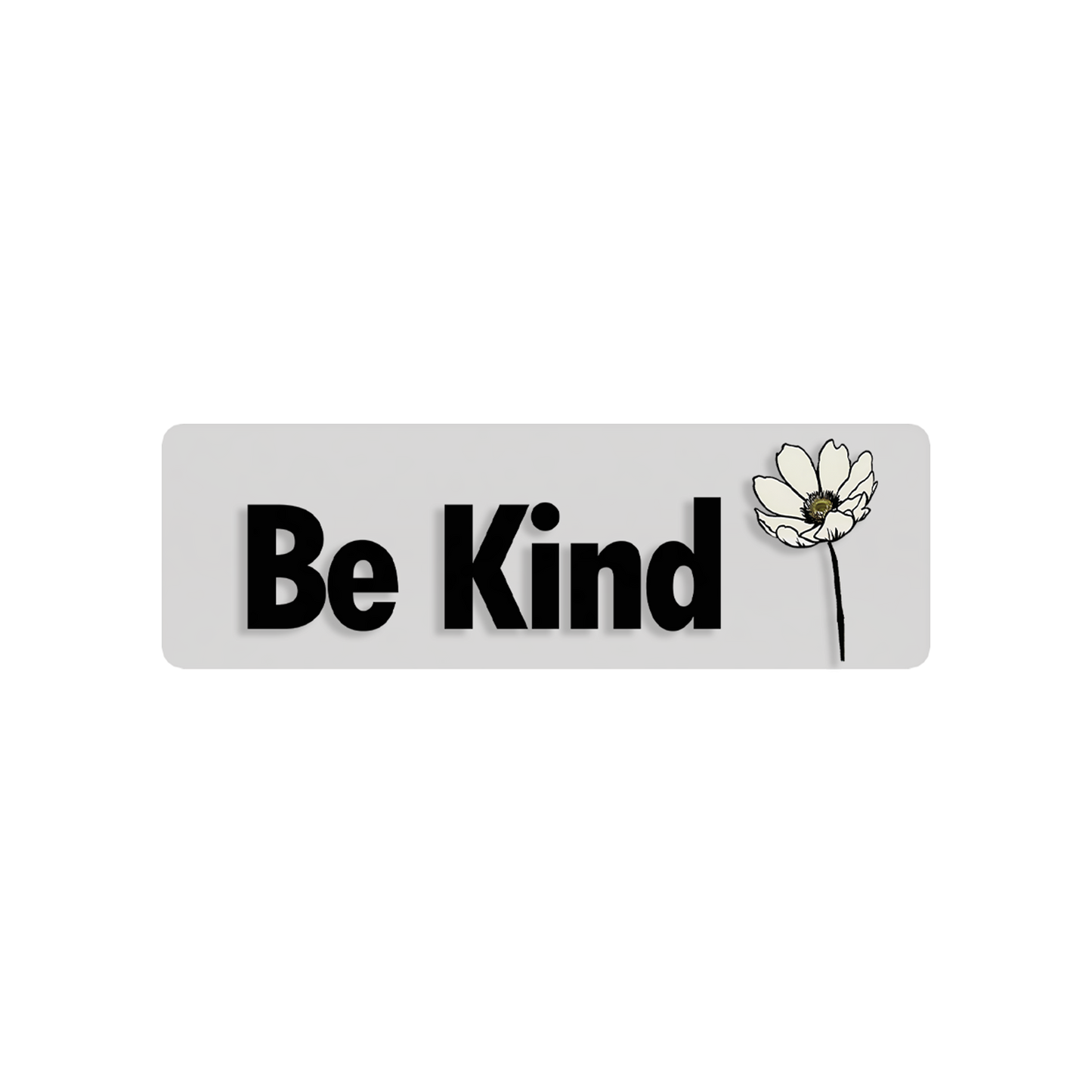 Be Kind 3x1 Sticker