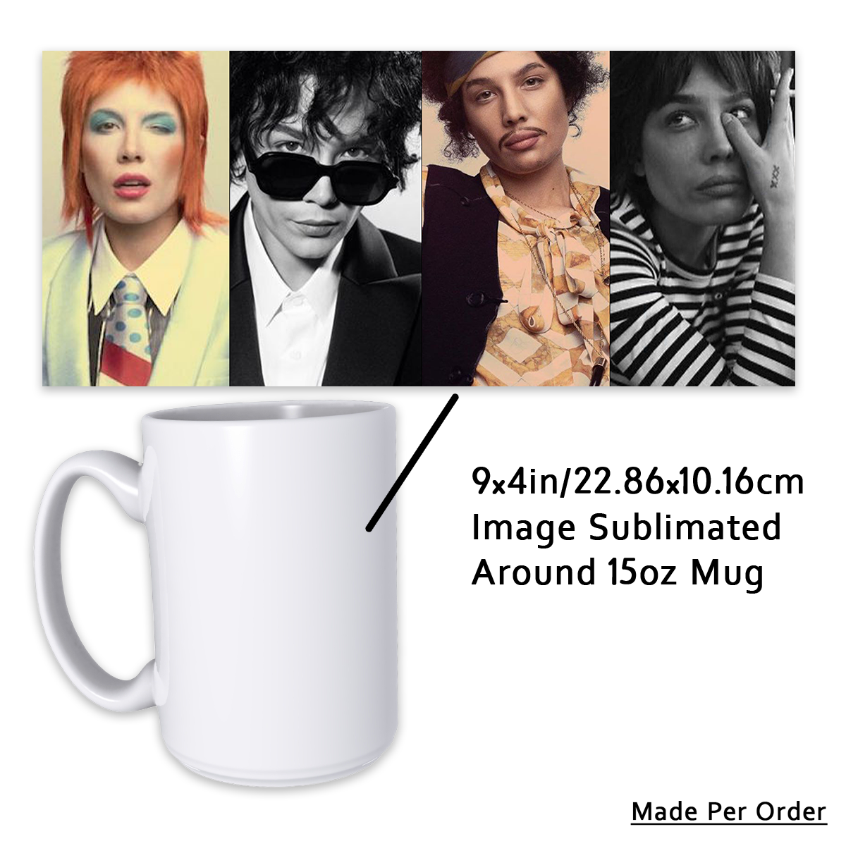 Famous Faces 15oz Mug