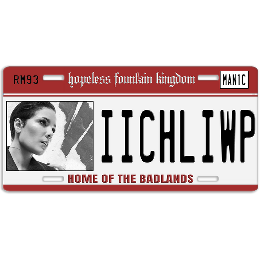 IICHLIWP License Plate